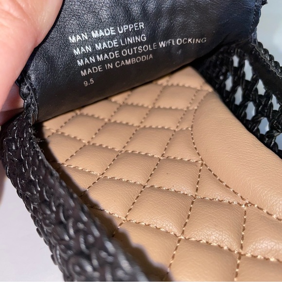 NWOB Birdies The Starling Woven Black Flats - Picture 8 of 13